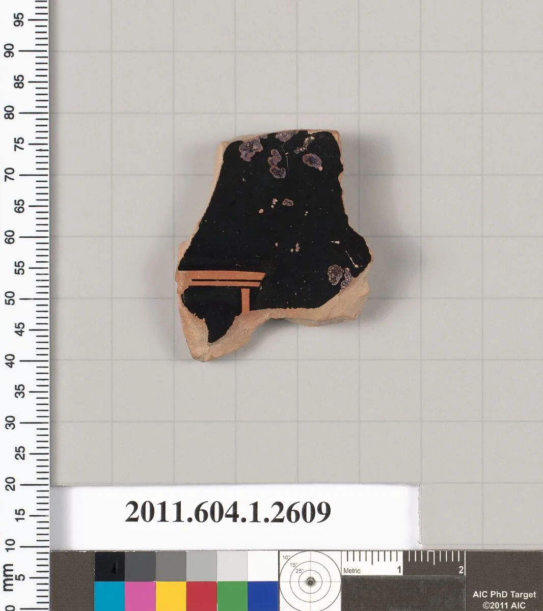 Terracotta fragment of a kylix (drinking cup) — Unknown