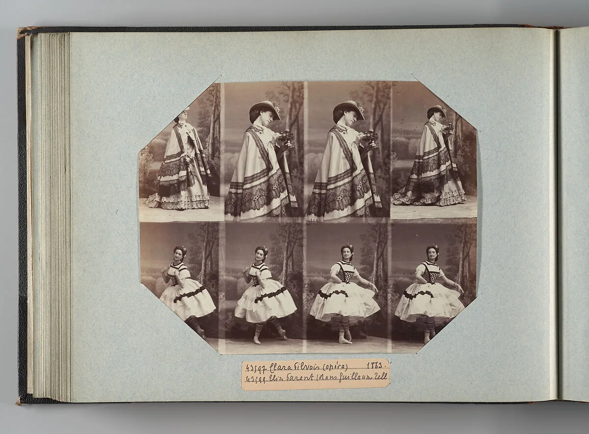 Clara Pilvois; Elise Parent — André-Adolphe-Eugène Disdéri