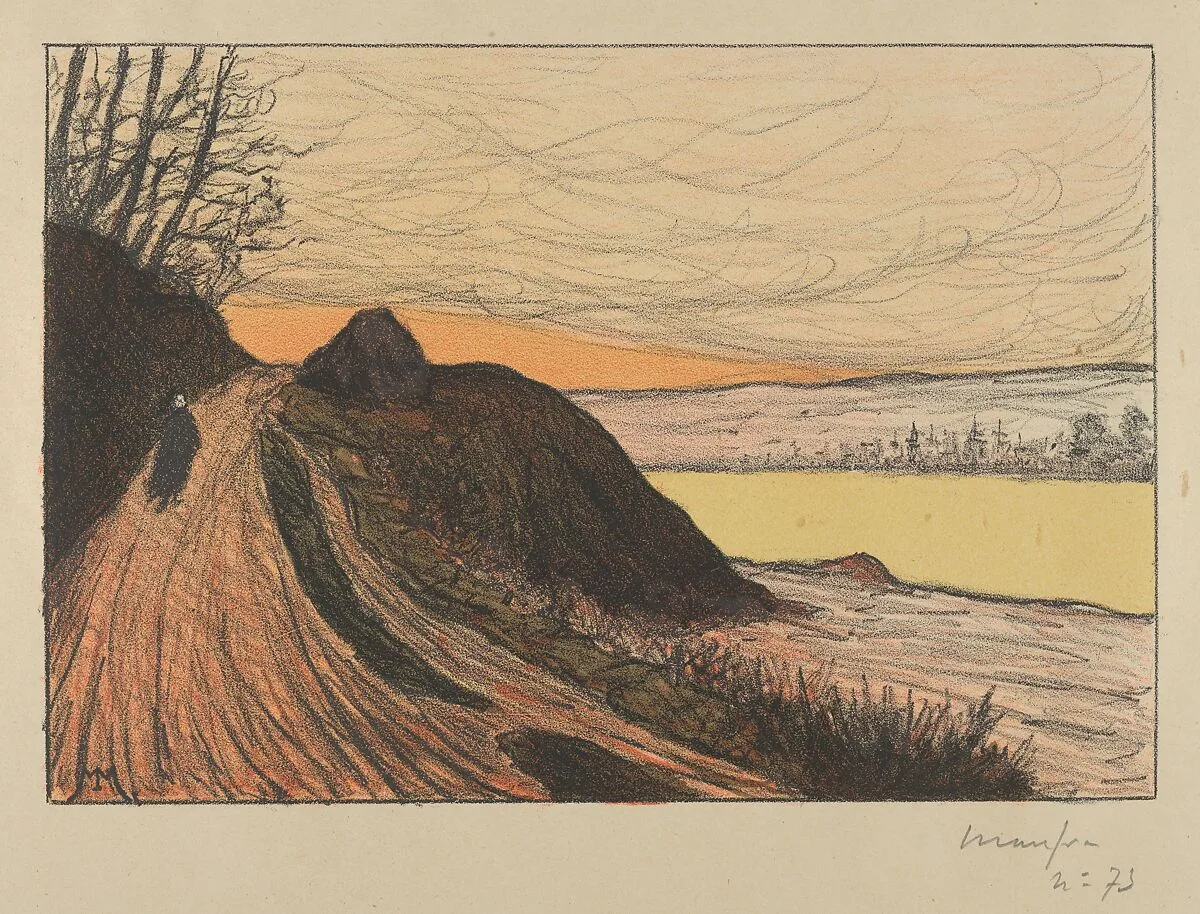The Road from Gaud (La Route de Gaud) — Maxime Maufra|André Marty