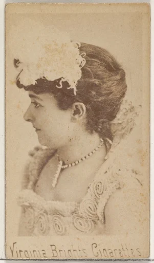 From the Actors and Actresses series (N45, Type 5) for Virginia Brights Cigarettes