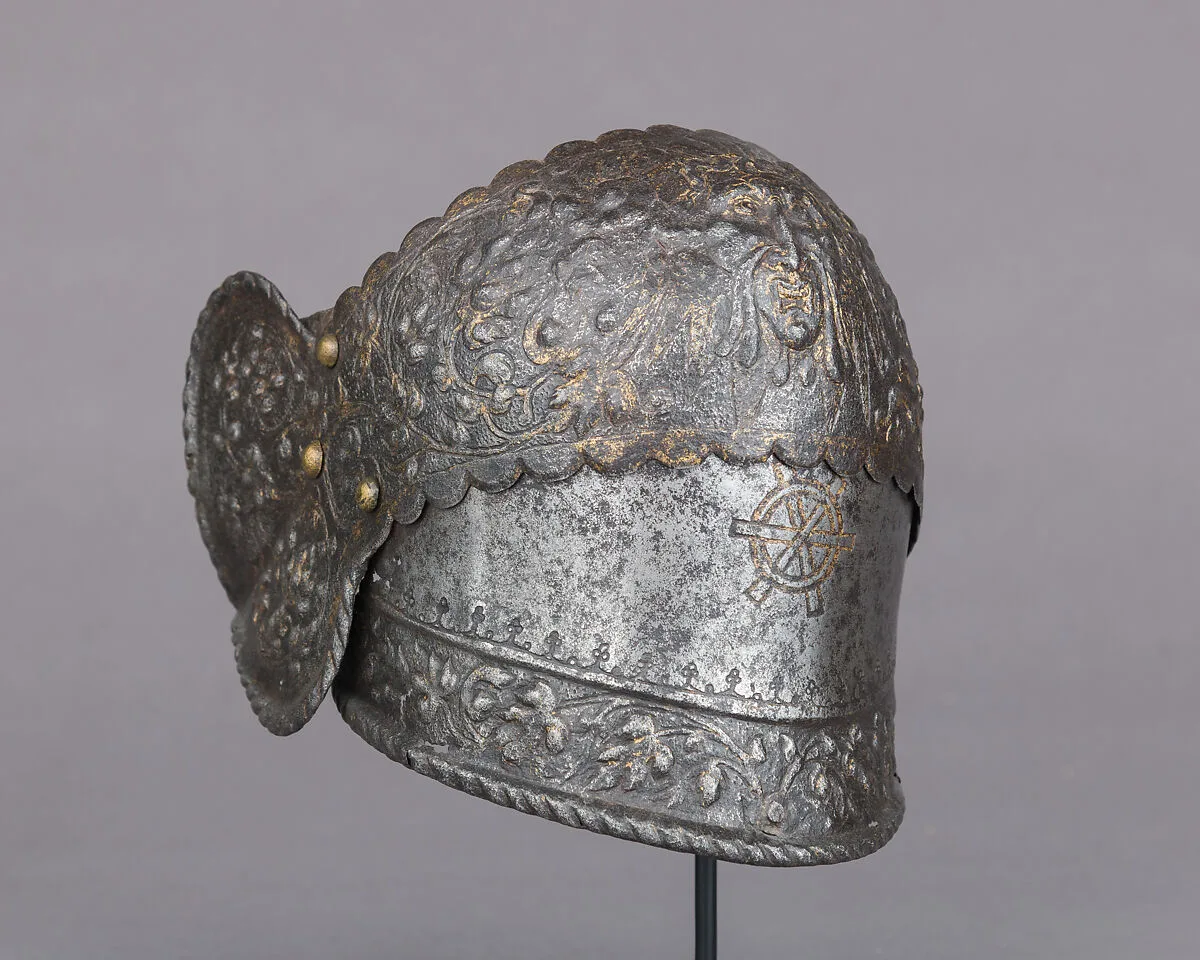 Right Poleyn (Knee Defense) from an Armor of Claude Gouffier (1501–1570) — Unknown