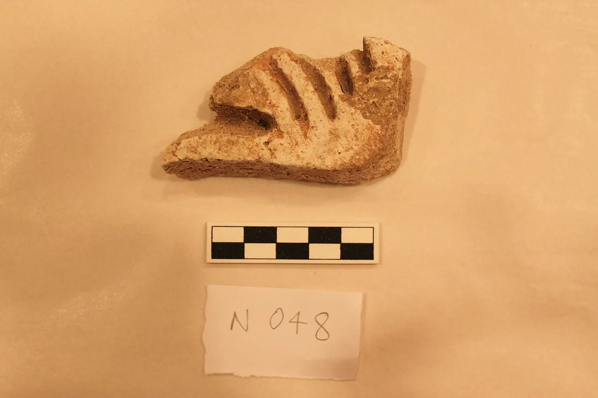 Stucco Fragment — Unknown
