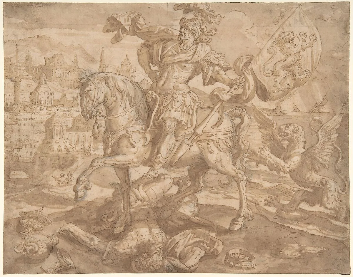 Emperor Ninus — Maerten de Vos