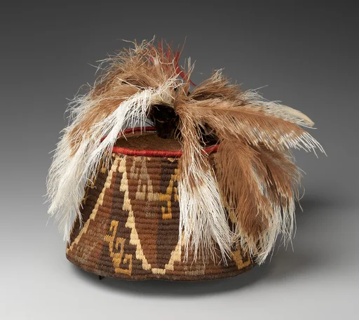 Cap with Feathers