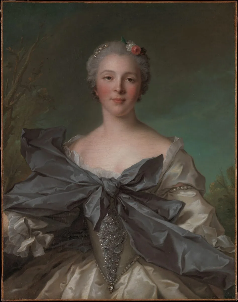 Marie Françoise de La Cropte de St. Abre, Marquise d'Argence (born 1714) — Jean Marc Nattier