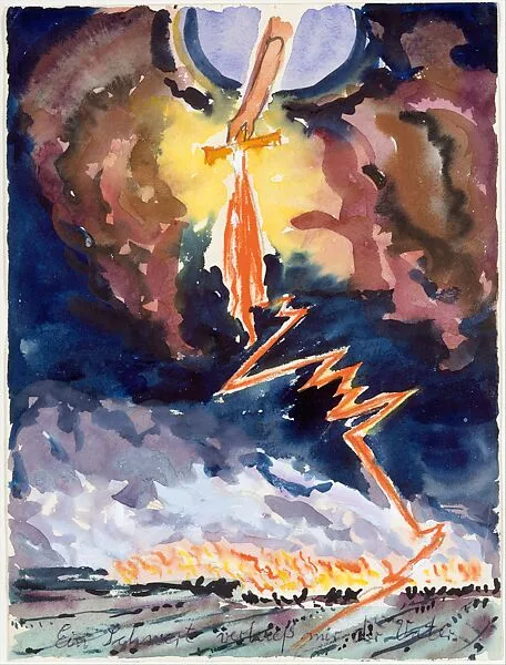 My Father Pledged Me a Sword — Anselm Kiefer