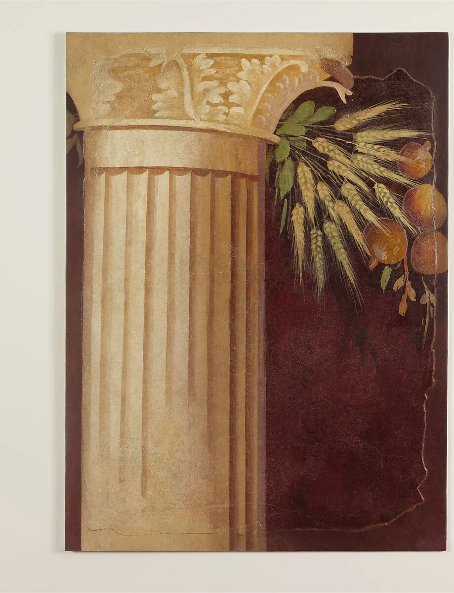 Wall painting fragment from the peristyle of the Villa of P. Fannius Synistor at Boscoreale — Unknown