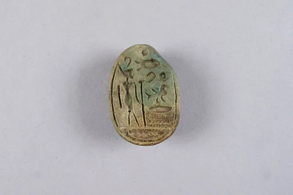 Scarab with the goddess Neith — Unknown