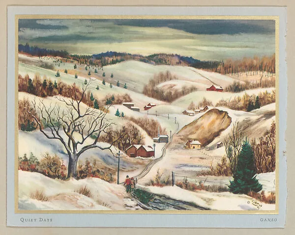 Christmas Card (Quiet Days) — Emil Ganso|American Artists Group