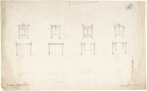 Designs for Four Chairs