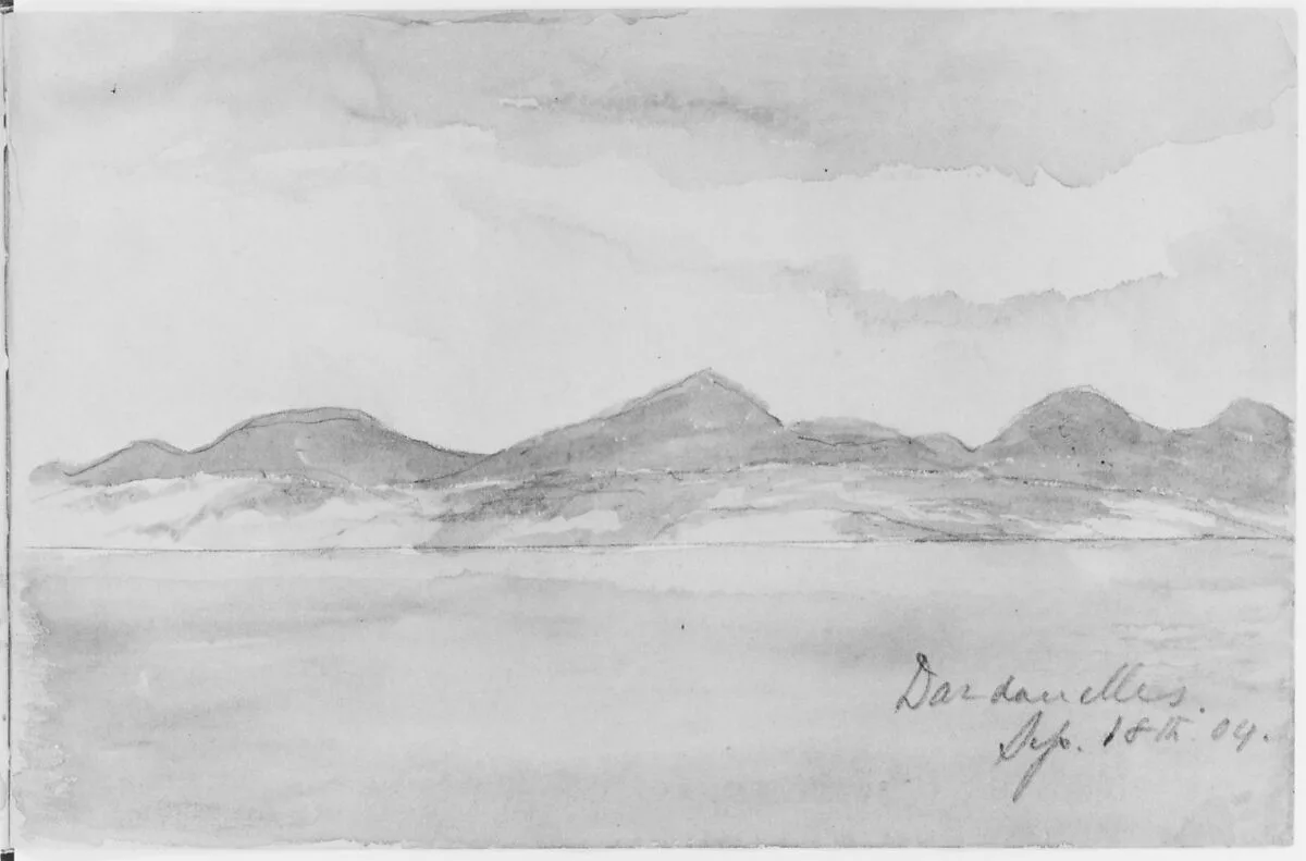 Dardanelles (from Sketchbook) — Mary Newbold Sargent
