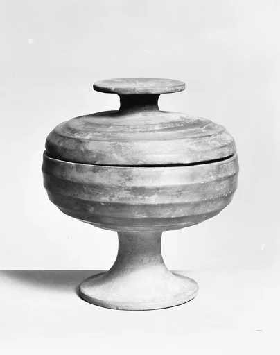 戰國 陶豆|Food serving vessel (Dou)