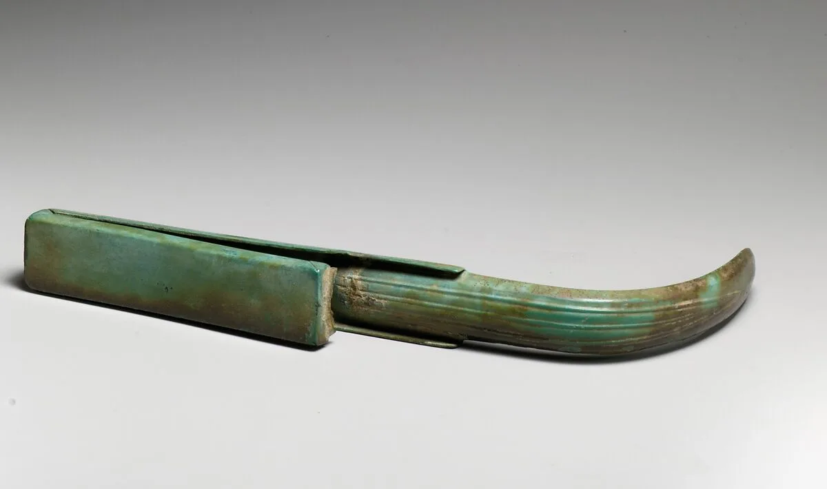 Bronze strigil (scraper) — Unknown