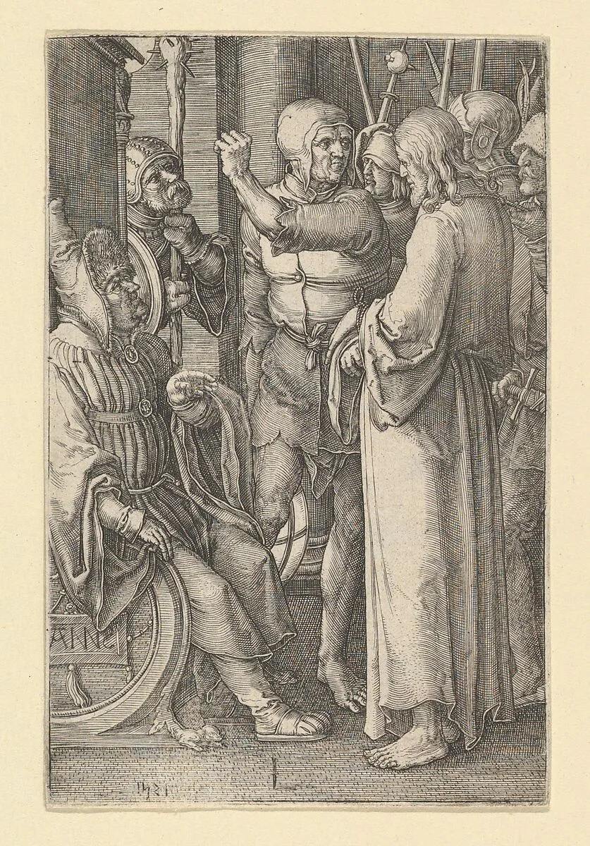 Christ Before Annas — Lucas van Leyden
