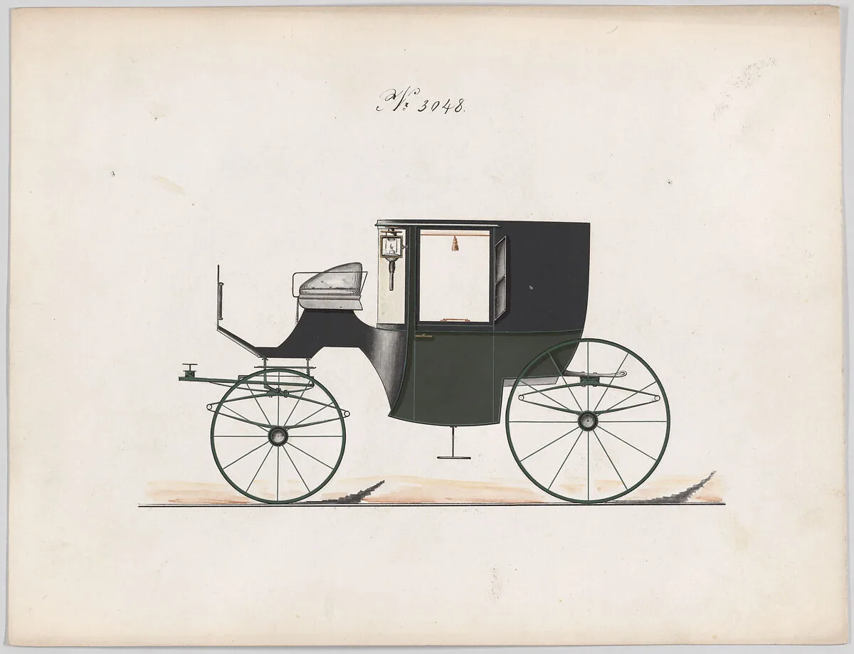 Design for Coupé, no. 3048 — Brewster & Co.