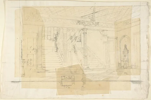 Interior of the Alhambra(?)