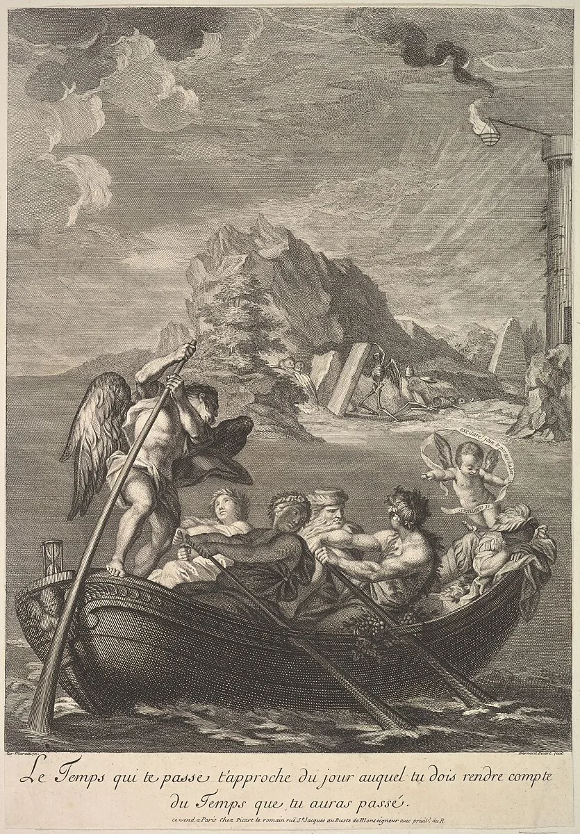 Allegory of Time — Carlo Maratti|Bernard Picart