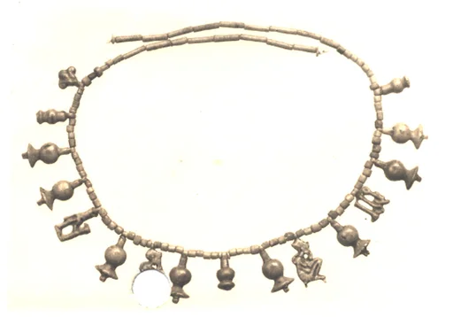 String of beads and amulets