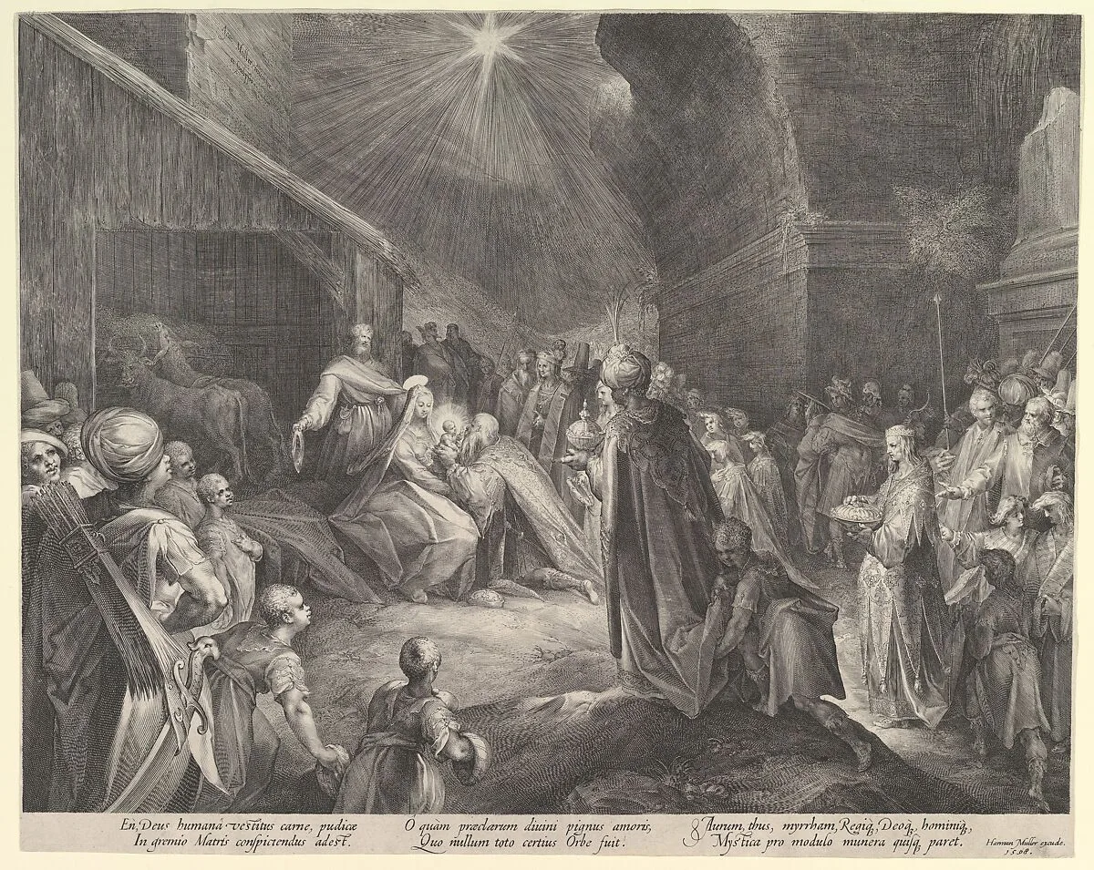 The Adoration of the Magi — Jan Muller|Harmen Jansz. Muller