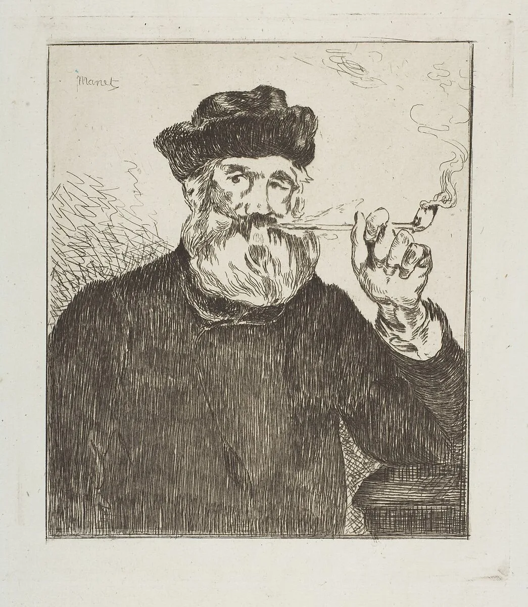 The Smoker (Le Fumeur) — Edouard Manet