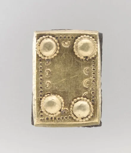 Gold Back Plate