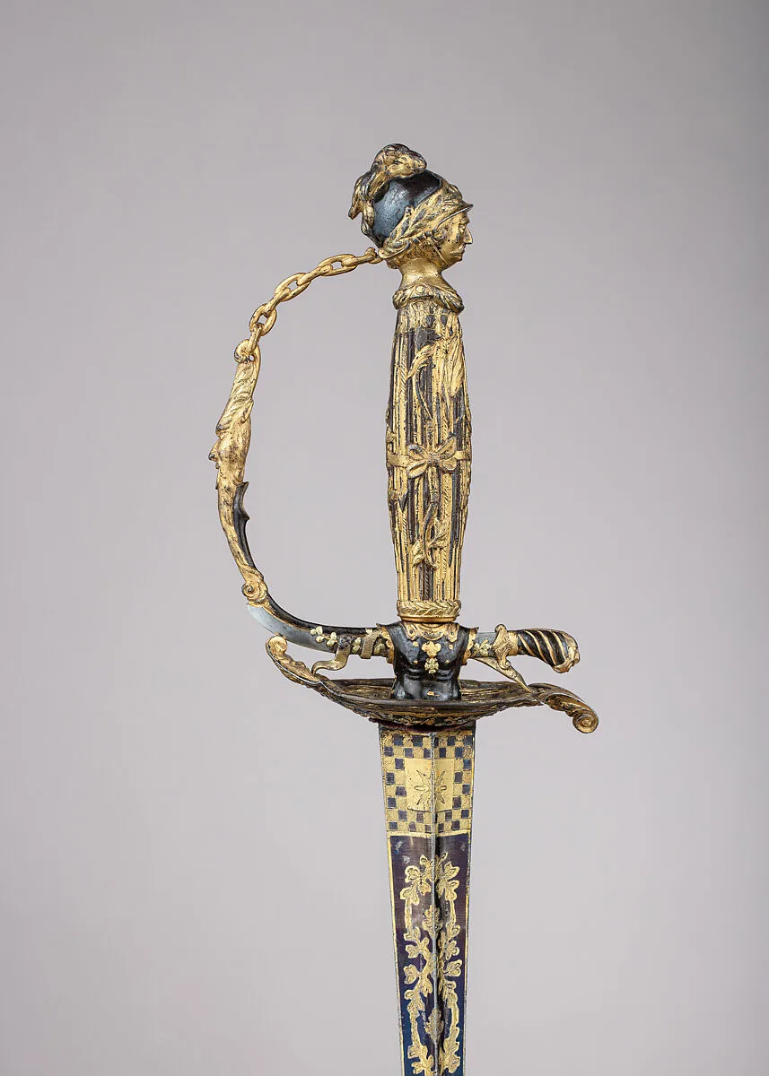 Smallsword with Scabbard — Unknown