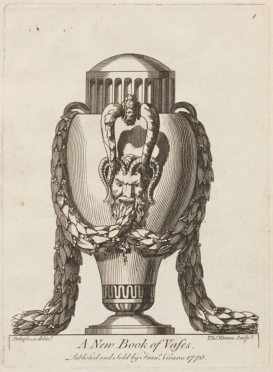 A New Book of Vases — Thomas Vivares|François Vivares|Jean Charles Delafosse