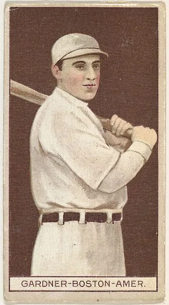 William Lawrence Gardner, Boston, American League, from the Brown Background series (T207) for the American Tobacco Company — American Tobacco Company