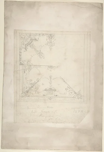 Design for a Ceiling for Thomas Wells