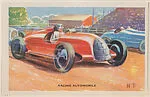 Racing Automobile from Modern Wonders of the World Educational Pictures (W608-5) — Unknown