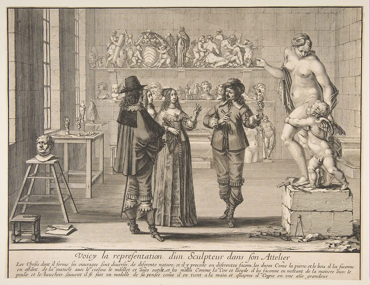 The Sculptor — Abraham Bosse