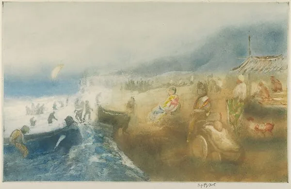 Coytesville on the Hudson — George Overbury "Pop" Hart
