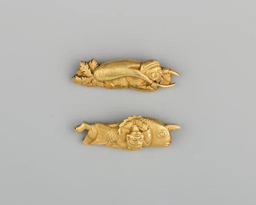 Pair of Sword-Grip Ornaments (Menuki)