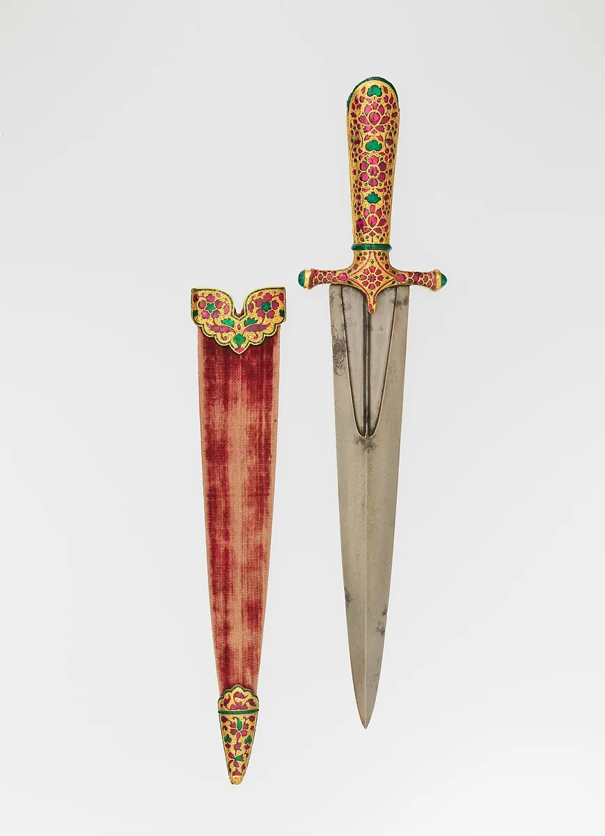 Dagger with Scabbard — Unknown