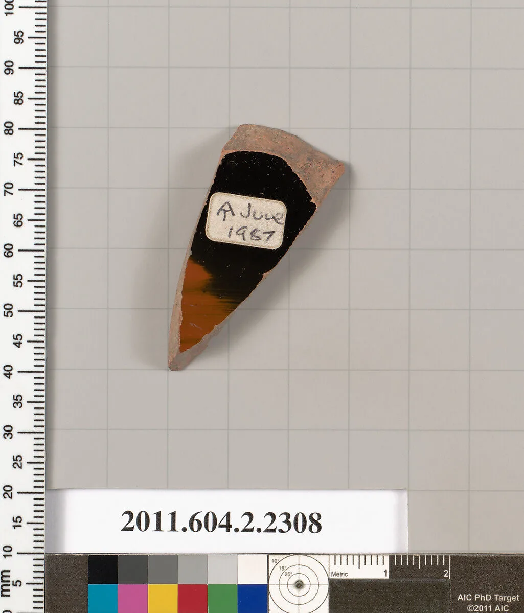 Terracotta fragment of a krater (bowl for mixing wine and water)? — Unknown