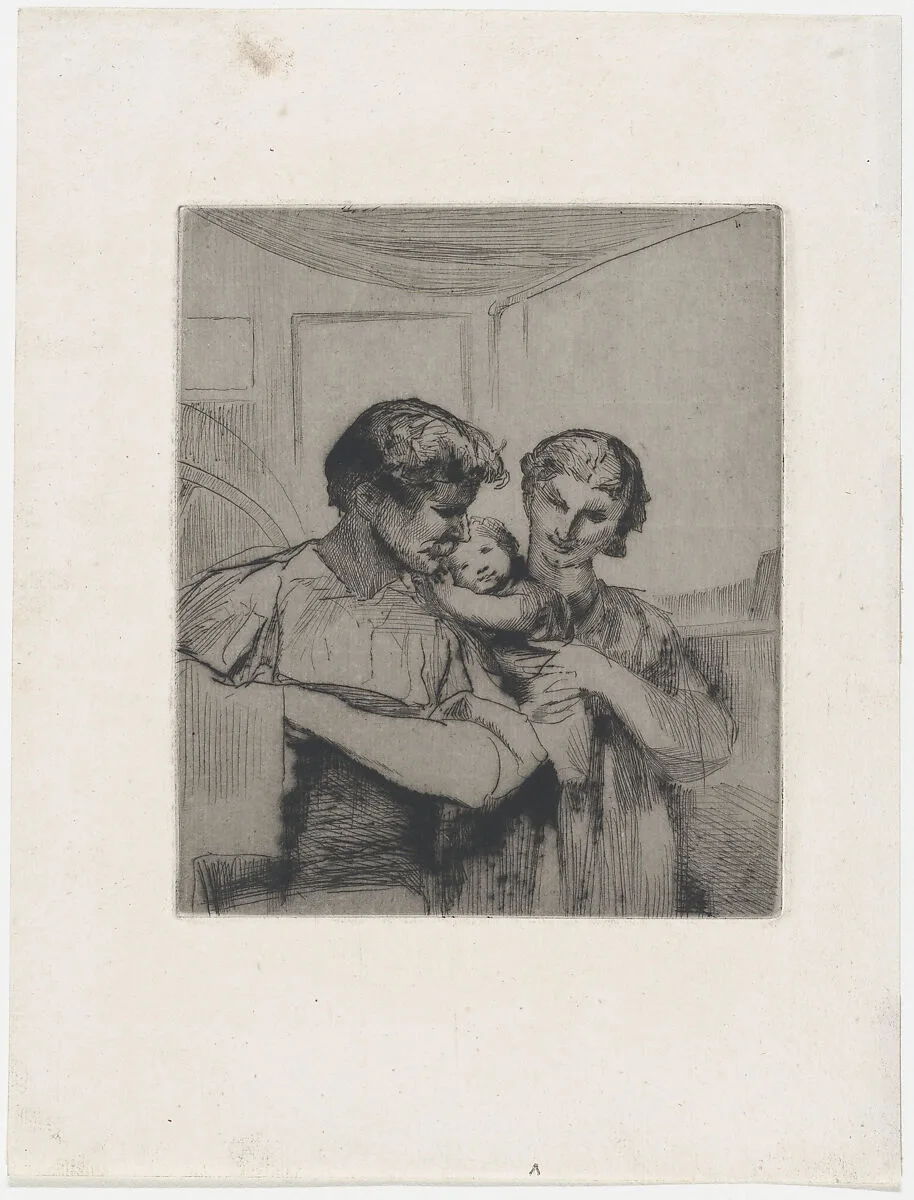 Famille — François-Nicolas Chifflart