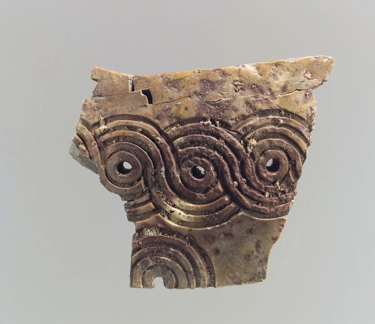 Plaque fragment — Unknown