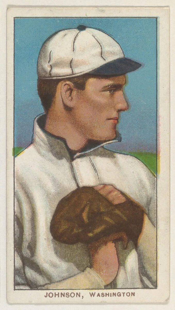 Johnson, Washington, American League, from the White Border series (T206) for the American Tobacco Company — American Tobacco Company