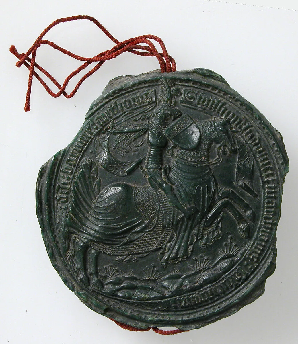 Seal Impression of Louis, Marquis of Salcuces (1433-1504) — Unknown