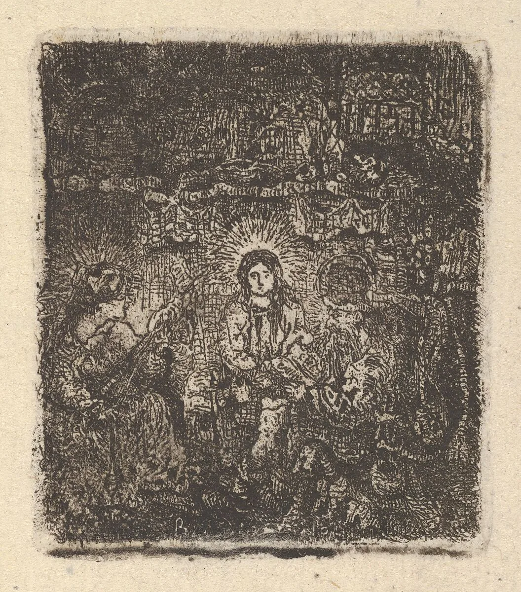 La Sainte Famille (The Holy Family) — Rodolphe Bresdin