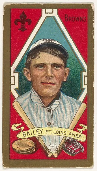 William Bailey, St. Louis, American League, from the "Baseball Series" (Gold Borders) set (T205) issued by the American Tobacco Company — American Tobacco Company