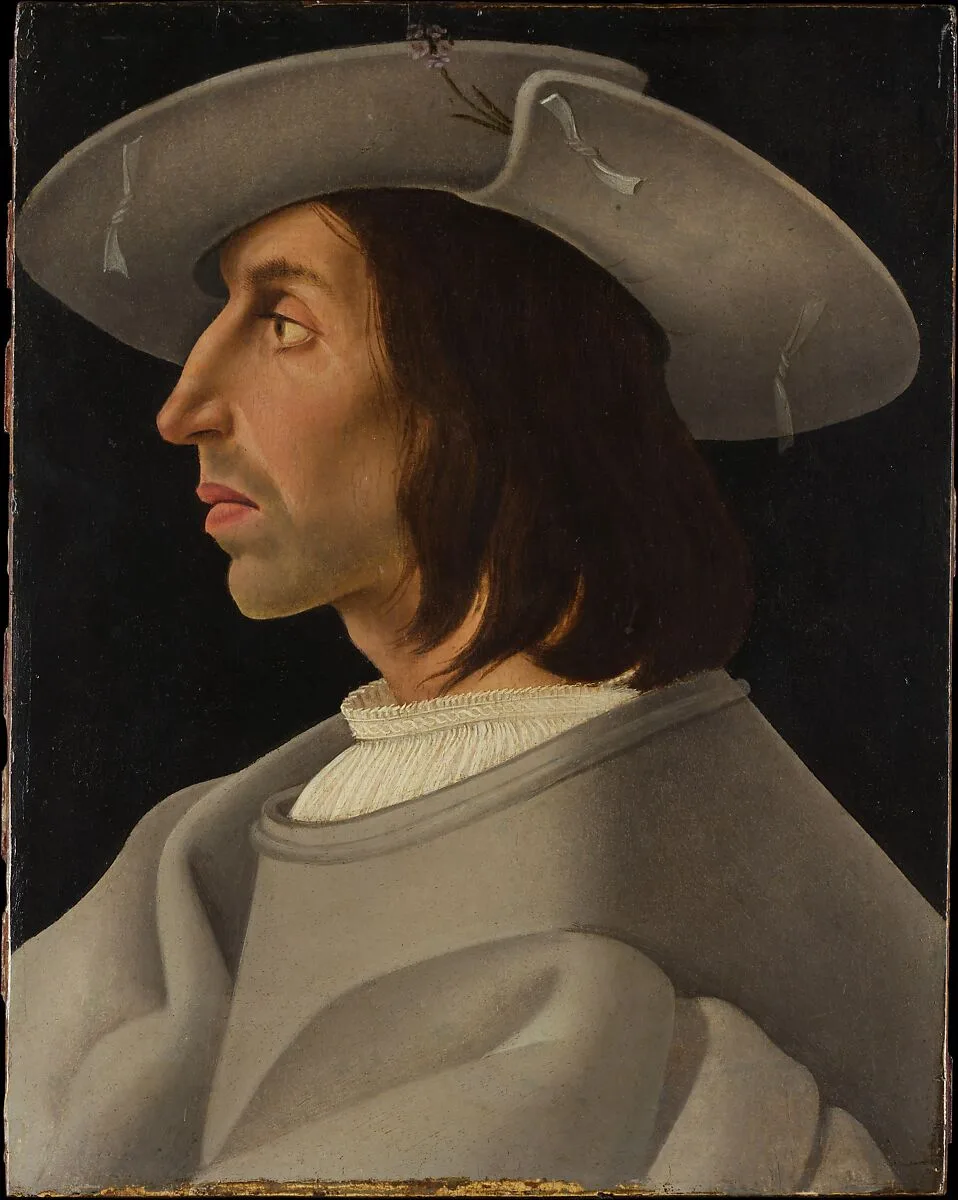 Portrait of a Man in Profile — Italian Painter