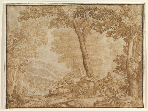 Landscape with Figures