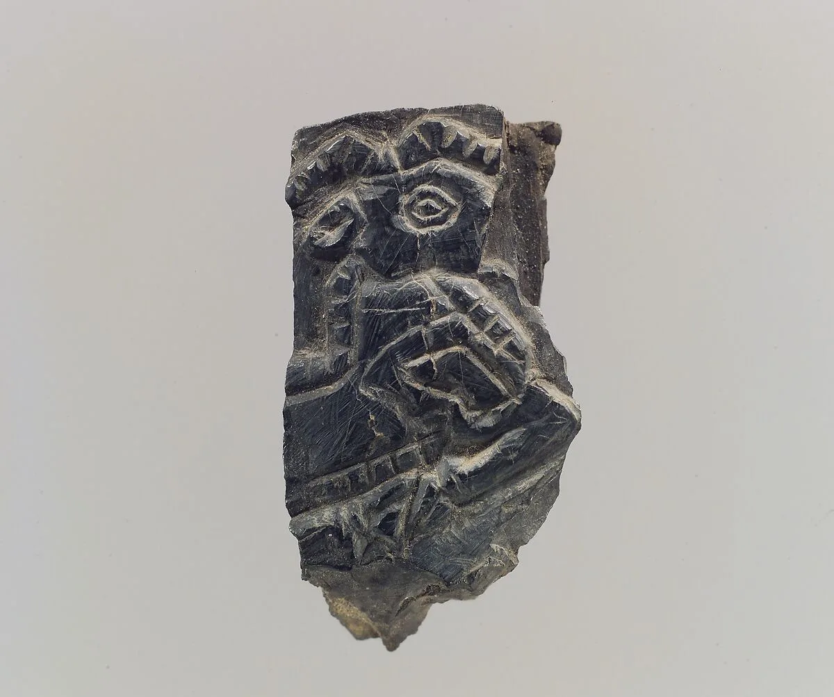 Plaque fragment — Unknown