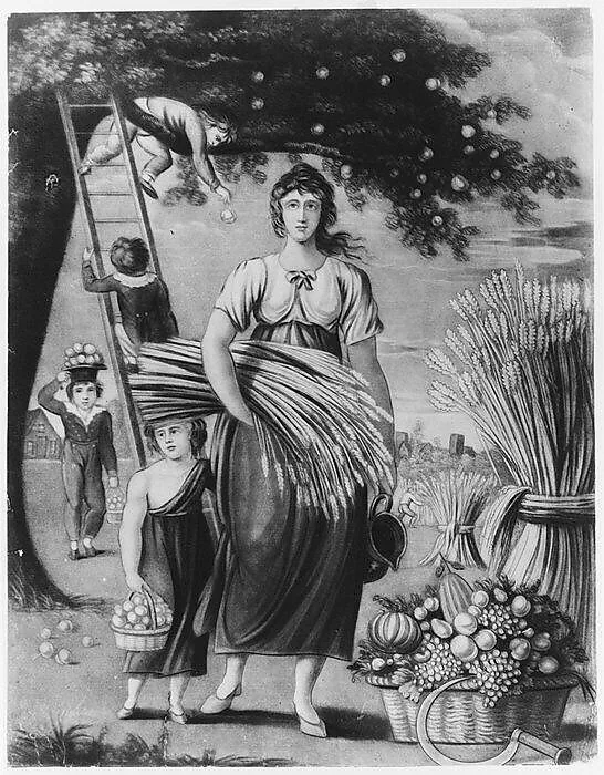 Harvest Scene — Anonymous, British, 18th century