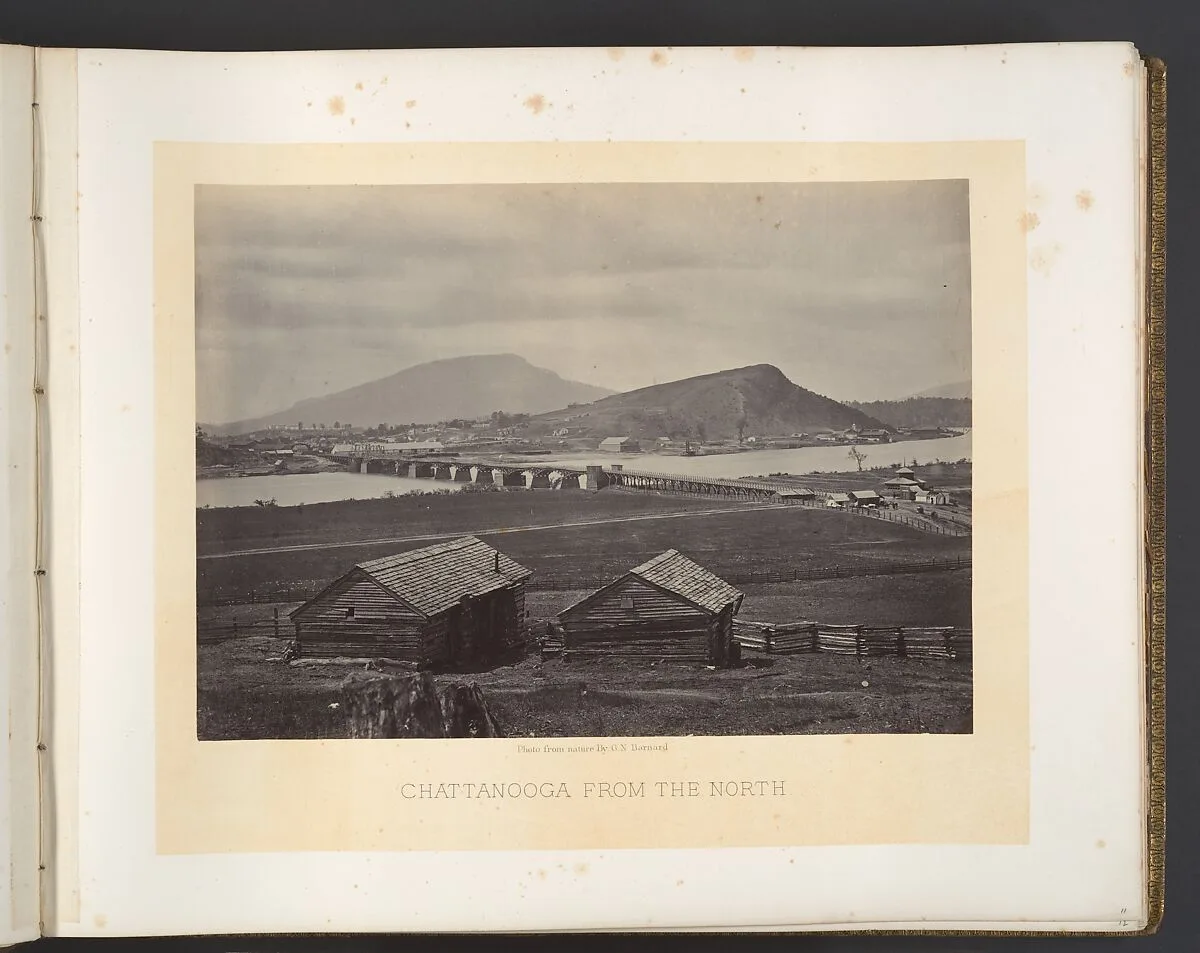 Chattanooga from the North — George N. Barnard