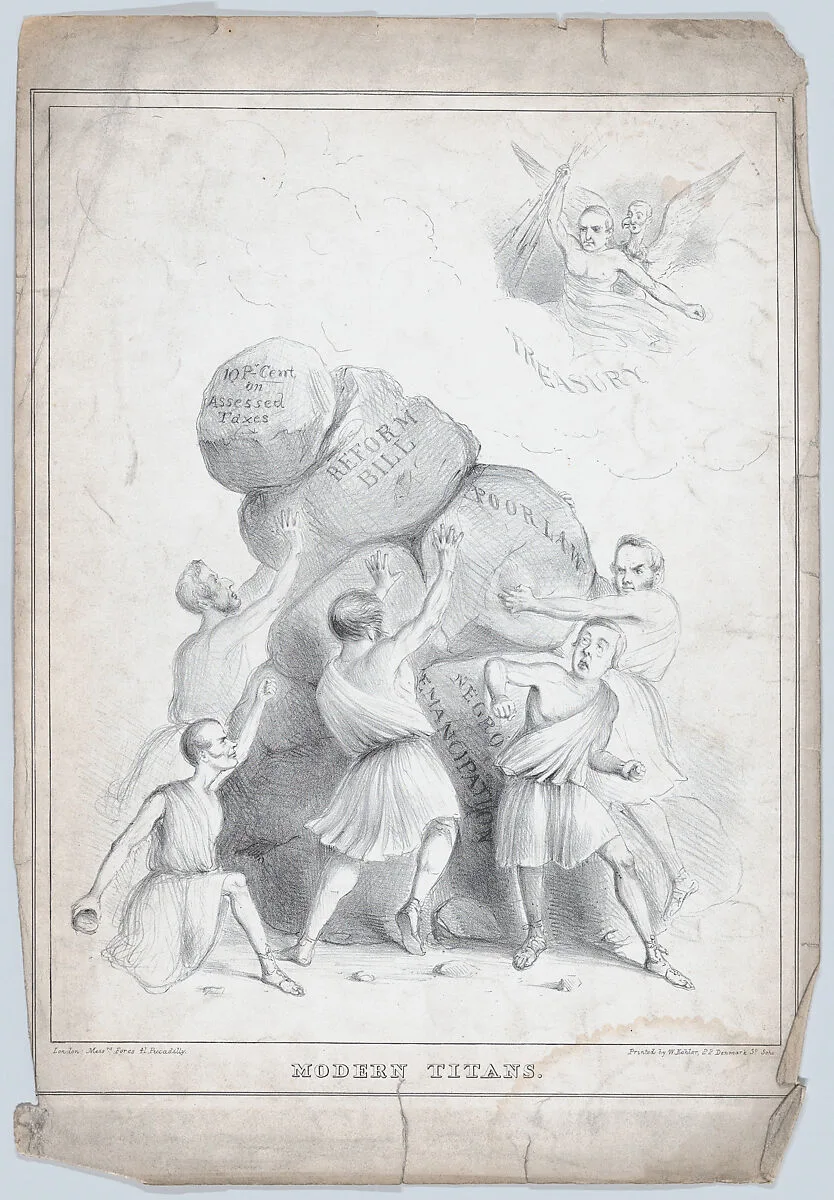 Modern Titans — Mssrs. Fores|William Kohler|John Charles Spencer, 3rd Earl Spencer
