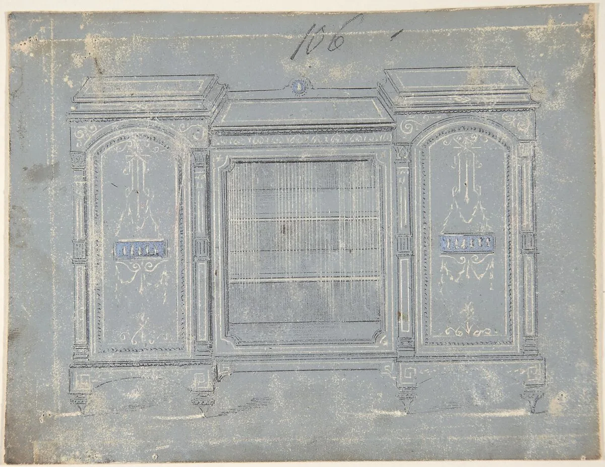 Cabinet Design — Anonymous, British, 19th century