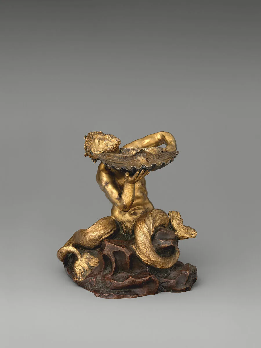 Triton with shell serving as saltcellar — Gian Lorenzo Bernini