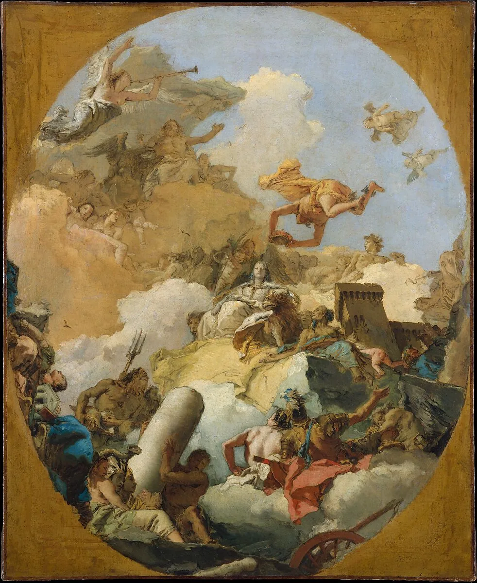 The Apotheosis of the Spanish Monarchy — Giovanni Battista Tiepolo